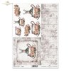 Wielkanoc, Vintage, zając w surducie, filiżanka, filiżanki, deska, deski, kwiaty, róże, tło, tła, styl shabby chic, Easter, Vintage, frock-coated hare, cup, board, flowers, rose, background, shabby chic style, Ostern, Vintage, Hase mit Kutte